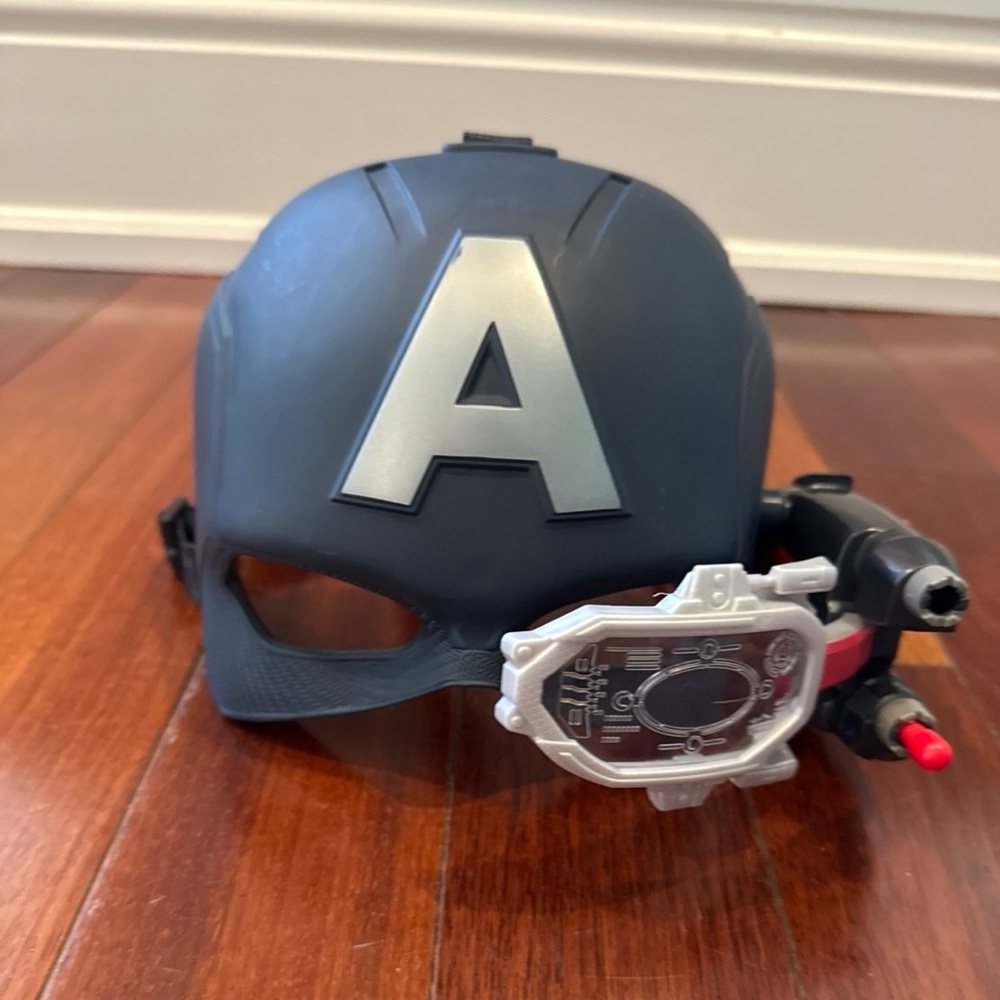 Captain America Helmet and Hand Shield